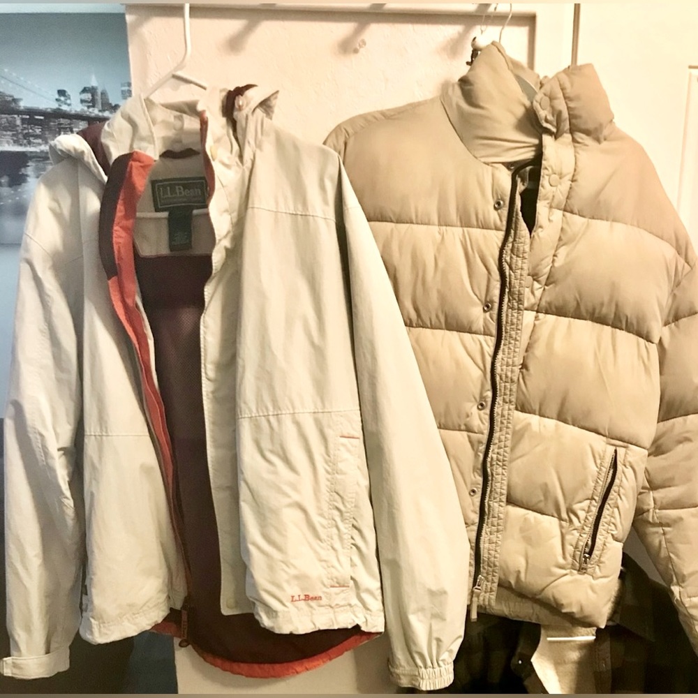 LL Bean & Old Navy brand winter jackets